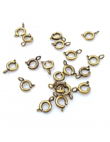 5 Inchizatori rotunde bronz 6 mm