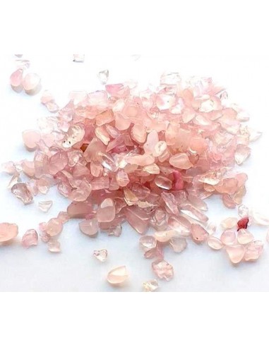 Sparturi chipsuri cuart roz 3-7mm (20 gr.)