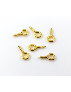 Agatatoare pandantiv aurie surub 8-10 mm (10b)