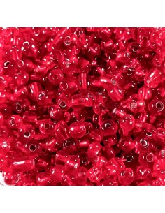 Margele de nisip rosu sticlos 4 mm (20g)