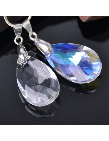 Pandantiv sticla lacrima fatetata...