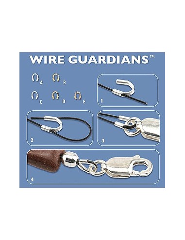 10 Aparatoare sarma wire - guardian plt. argint