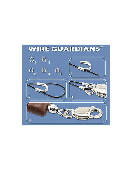 10 Aparatoare sarma wire - guardian plt. argint