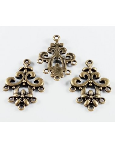 2xChandelier conector bronz 35x24mm