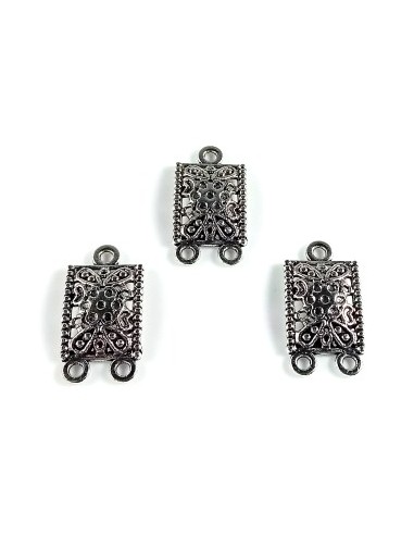 2xChandelier dreptunghiular argintiu...