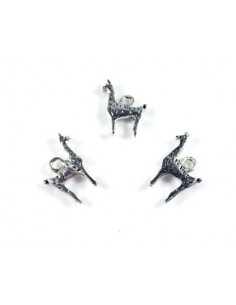 2xCharm argintiu antichizat... 2