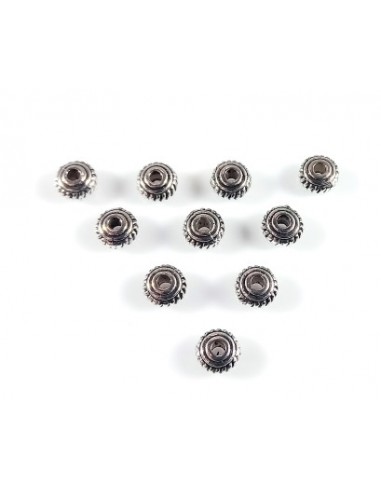 10 Distantiere rondele argintiu...