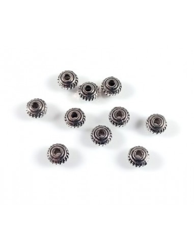 10 Distantiere rondele argintiu...