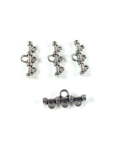 2xTerminatie colier/bratara argintie...