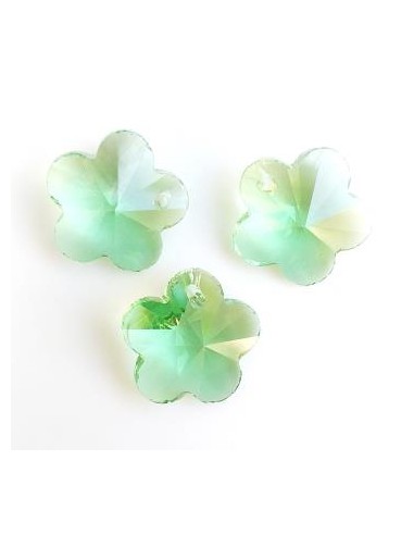 Pandantiv cristal floare fatetata 14mm