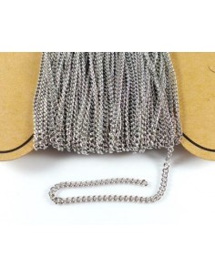 Lant metalic argintiu...