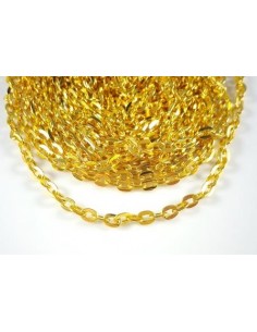 Lant metalic auriu, zale 5... 2