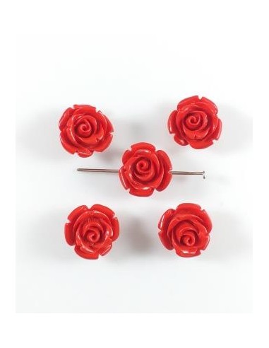 Margele cinnabar (cinabru) trandafir...