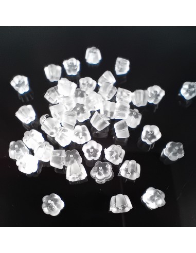 40 Dopuri de silicon floricica pentru...