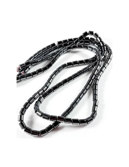 10xHematit tubular 5x4mm