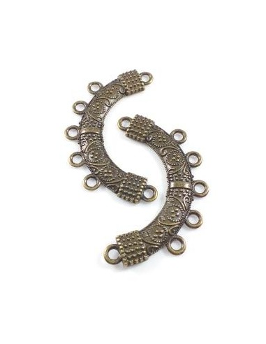 Piesa centrala aspect bronz 46x27mm