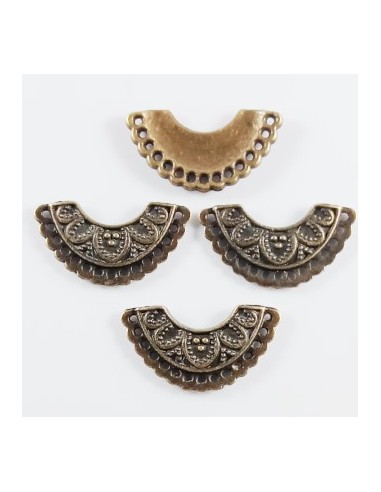 Link bronz semirotund 13x24mm