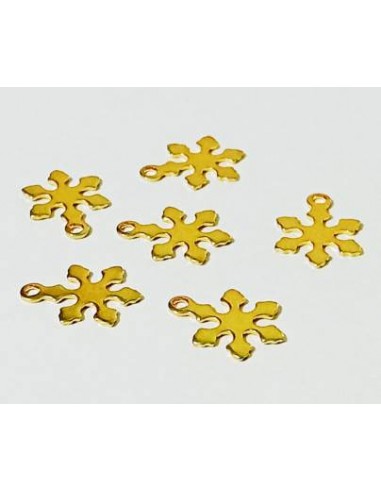 Charm otel inoxidabil 201 plt aur 18K...