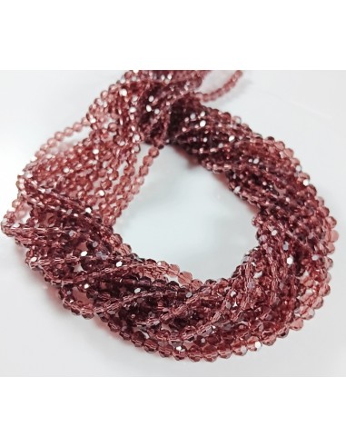 50 Margele cristale rotunde fatetate 4mm