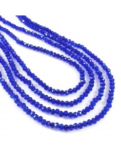 30 Rondele fatetate cristal...