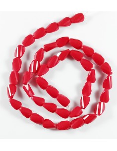 4xMargele rasucite cristal 10x6mm 2