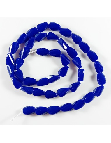 4xMargele rasucite cristal navy 9x6mm