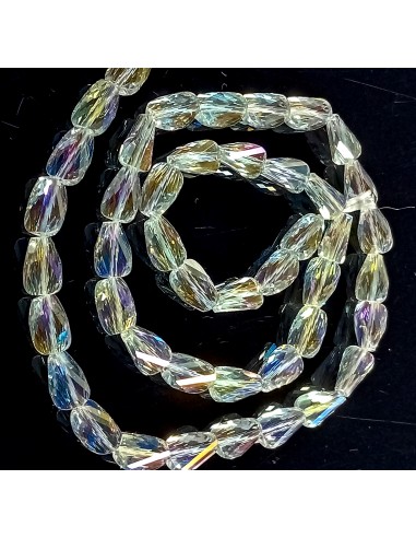 4xMargele rasucite cristal Clear AB...