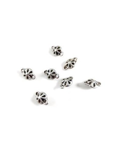 2xLink metalic argintiu antichizat...