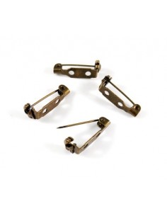 Baza brosa bronz cu 2 gauri...