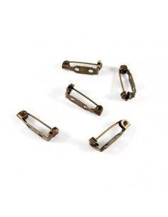 Baza brosa bronz cu 2 gauri... 2