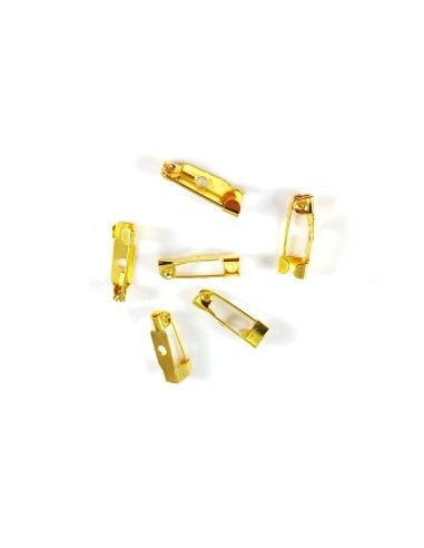 Baza brosa aurie cu o gaura 15mm (4buc)