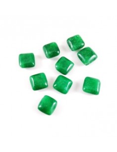 Margele jad romb verde 12mm 2