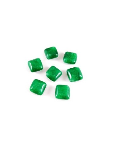 Margele jad romb verde 12mm