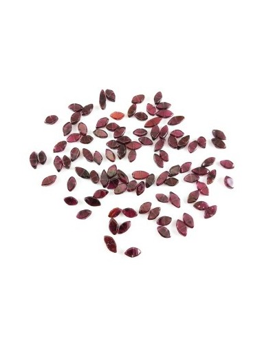 Margele granat 6-8x4mm