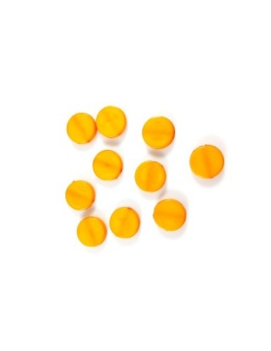 Margele acrilice banut orange 12.5mm...