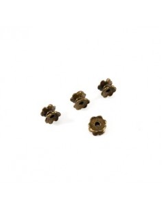 10 Distantiere bronz 7x5mm