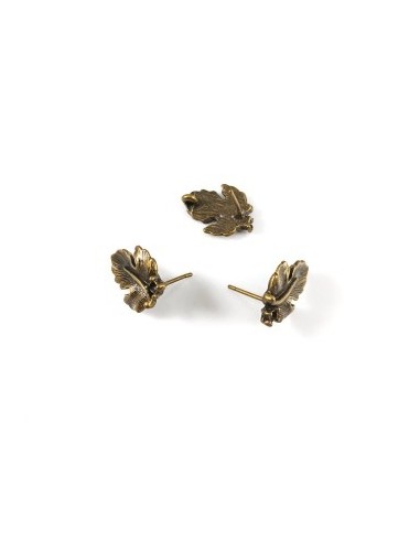 Tortite bronz cu anou frunza 17mm