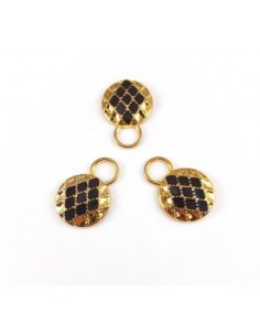 Pandantiv metalic auriu... 2