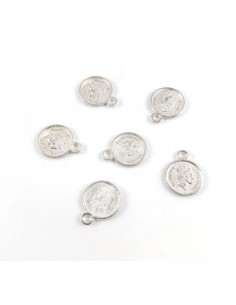 10xCharm banut argintiu...