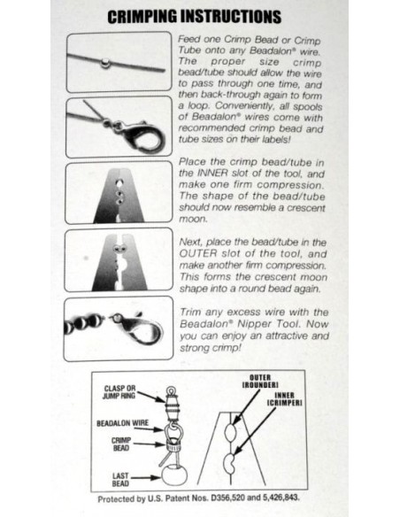 Cleste "Rosary" 2 in 1 pentru confectionat bucle si taiat sarma