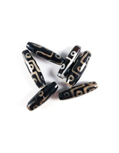 Agata tibetana tubulara fatetata...