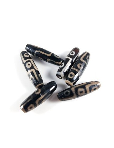 Agata tibetana tubulara fatetata...