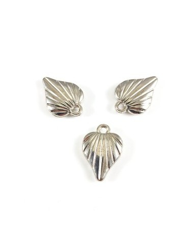 Pandantiv argintiu inima 21x15mm