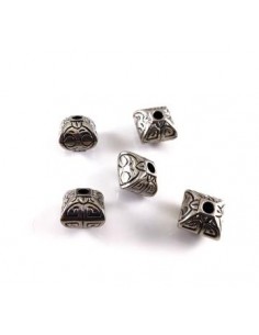 2 Margele argintii 12x11 mm 2