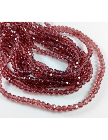 50 Margele cristale rotunde fatetate 4mm