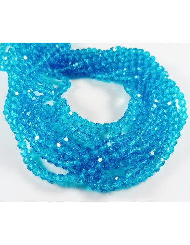 50 Margele cristale rotunde fatetate 4mm