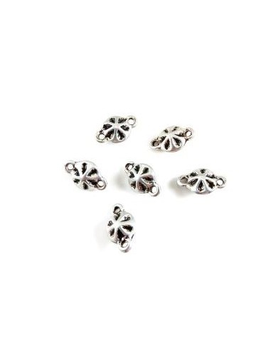 2xLink metalic argintiu antichizat...