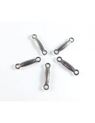 3xLink argintiu antichizat 18 mm