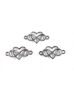 2xLink argintiu inima...