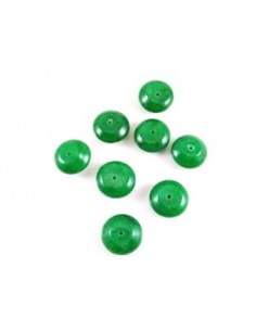 2xAgate verzi rondele 13x6mm 2